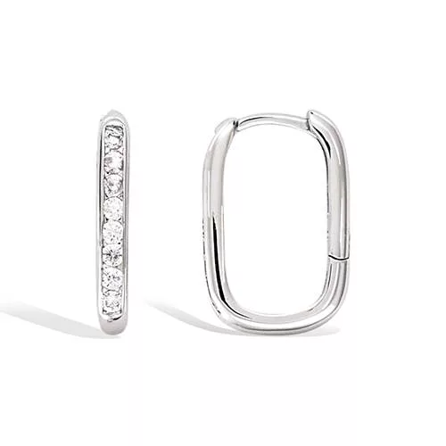 BO AG/RD CREOLE RECTANGLE OXYDES BLANCS SERTI RAIL
