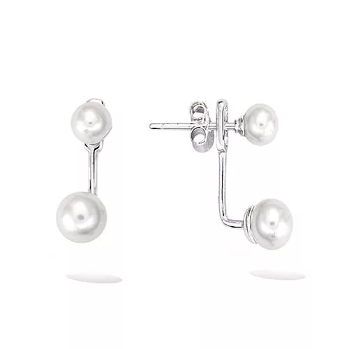 BO AG/RD 2 PARTIES 2 LOOKS PERLES SYNTH BLANCHES