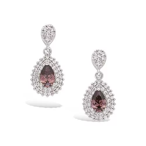 BO AG/RD FORME OVALE SMOKY ROSE ENTOURAGE OXYDES BLANCS