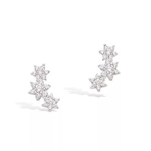 BBO AG/RD LOBE TRIO FLEURS OXYDES BLANCS