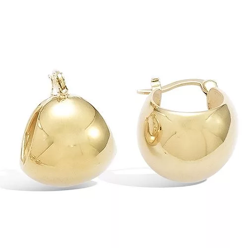 BO P/OR CREOLE BOULES LISSES (MM) 15MM