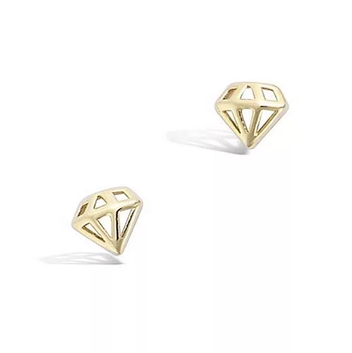 BO P/OR MOTIF DIAMANT LISSE
