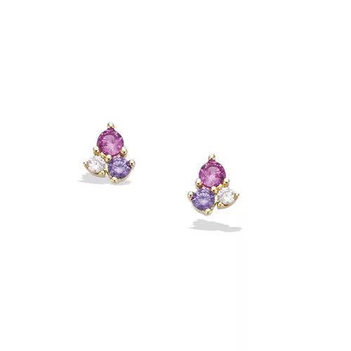 BO P/OR PUCE TRIO FUSCHIA SYNTH, OXYDE AMETHYST, OXYDE BLANC