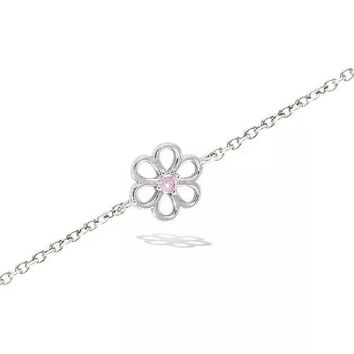 BRA P/OR FORME FLEUR EVIDEE OXYDE ROSE