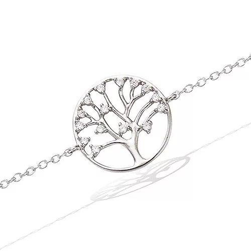 BRA AG/RD ARBRE DE VIE AVEC OXYDES BLANCS