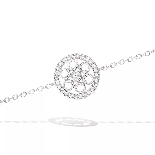 BRA AG/RD CERCLE OXYDES BLANCS ET MOTIF AJOURE