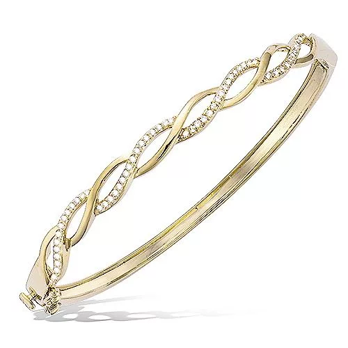 BRA P/OR JONC TRESSE OXYDES BLANCS