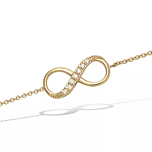 BRA P/OR SYMBOLE INFINI OXYDES BLANCS GM