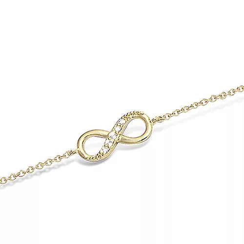 BRA P/OR SYMBOLE INFINI OXYDES BLANCS