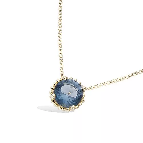 COLLIER P/OR PIERRE RONDE LONDON BLUE