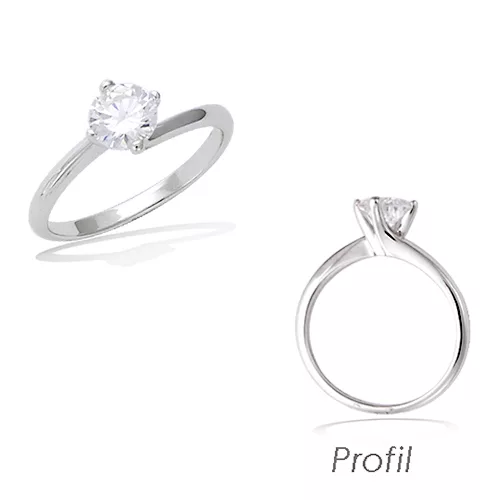 BA AG/RD SOLITAIRE DIAM 6MM