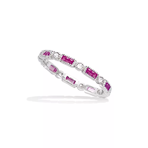 BA AG/RD ROSE RUBY AVEC OXYDES BLANCS
