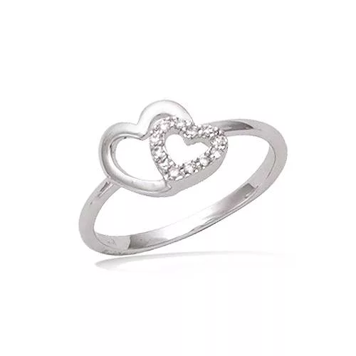 BA AG/RD DOUBLE COEUR CROISE OXYDES BLANCS