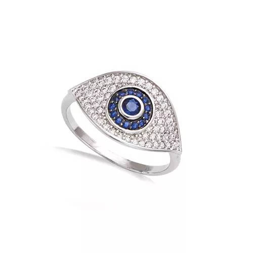 BA AG/RD ŒIL BLEU SPINEL ET OXYDES BLANCS
