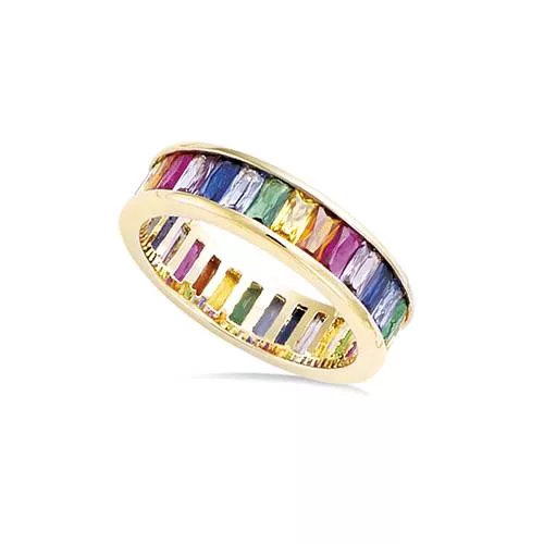 BA P/OR ALLIANCE SERTI RAIL RAINBOW 6MM